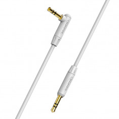Cablu Audio Auxiliar Elbow Design BL4 Gri Borofone foto