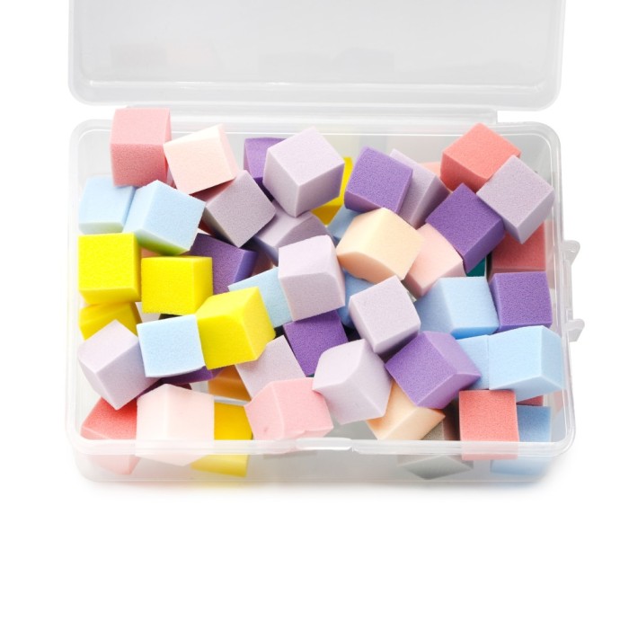 Set ombre și gradient, bureți interschimbabili, 65 buc.