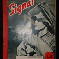 REVISTA DE PROPAGANDA HITLERISTA "SIGNAL", NUMARUL 7 DIN APRILIE 1942