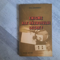 Enigme ale razboiului secret de Paul Stefanescu