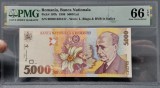 Rom&acirc;nia 5000 Lei 1998 Grad 66 (citiți descrierea)