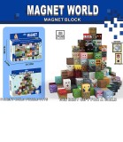 Cuburi Magnetice pentru Copii Minecraft 60 Piese