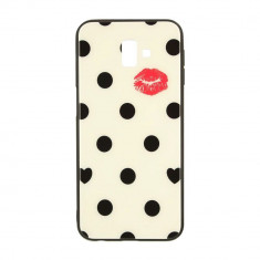 Husa Vennus Lady&amp;#039;s Kiss pentru Samsung Galaxy J6 Plus (2018), Alb foto