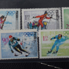 TS23 - Timbre serie Polonia - 1968 Sport olimpic