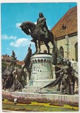 bnk cp Cluj - Statuia lui Matei Corvin - uzata