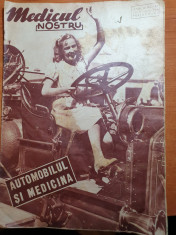 revista medicul nostru 15 iunie 1939-automobilul si medicina,viata sexuala foto