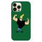 Husa compatibila cu Apple iPhone 12 Pro Max, Viceversa, model Muscle Johnny Bravo, Silicon, TPU