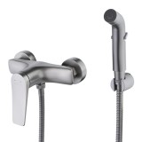 Cumpara ieftin Baterie de Perete cu Dus Igienic Lemark Bronx LM3718GM Grafit