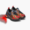 Pantofi Baieti LED Bibi Space Wave 2.0 New Spider 23 EU, Negru, BIBI Shoes