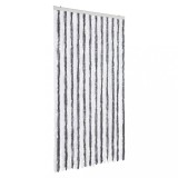 Cumpara ieftin Perdea pentru insecte, gri si alb, 100x200 cm, chenille