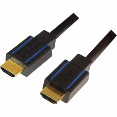 Cablu video Logilink HDMI Male - HDMI Male v2.0 1.8 m Negru foto