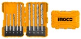 Set Burghie SDS PLUS Beton 9pcs INGCO AKDL30901