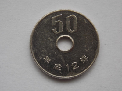 50 YEN 2000 JAPONIA foto