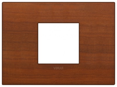 Rama Ornament 2M lemn pentru doza de 3M Vimar Arke cires 19652.42 foto