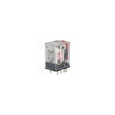 Releu electromagnetic, 115V AC, 10A, DPDT, serie MY2, OMRON - MY2IN 110/120VAC (S)