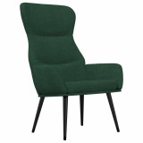 Cumpara ieftin Scaun de relaxare, verde inchis, material textil