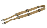 Curea tactica 2 puncte Bungee CS Khaki