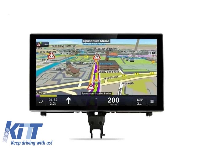 Navigatie Dedicata Audi A6 C7 (2011-2018), 9 Inch 8Gb Ram, 128Gb stocare, Carplay Performance AutoTuning