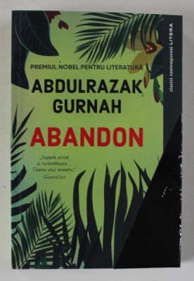 ABANDON de ABDULRAZAK GURNAH , 2022 foto