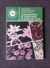 CUNOATEREA SI OCROTIREA PLANTELOR RARE - ADRIAN IONEL foto