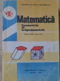 MATEMATICA GEOMETRIE SI TRIGONOMETRIE. MANUAL PENTRU CLASA A X-A-AUGUSTIN COTA, ECATERINA KURTHY SI COLAB.-349236