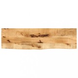 VidaXL Blat de masă margine naturală, 120x20x2,5 cm, lemn masiv mango