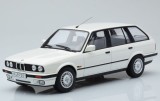 Macheta BMW Seria 3 Touring E30 Break alb - Norev 1/18, 1:18