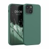 Husa pentru Apple iPhone 13 Mini, Silicon, Verde, 55931.166, kwmobile, Carcasa