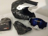 Cumpara ieftin Casca moto/enduro/atv +Ochelari+Manusi+Cagula