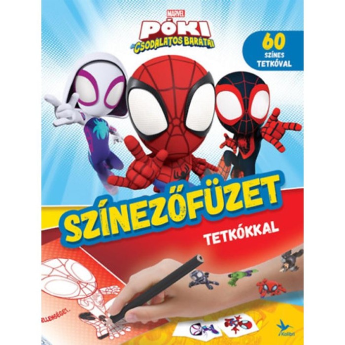 Sz&iacute;nezőf&uuml;zet tetk&oacute;kkal - P&oacute;ki &eacute;s csod&aacute;latos bar&aacute;tai