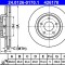 ATE 24.0126-0170.1 Disc frana