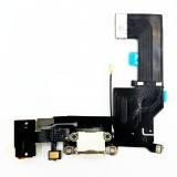 Banda Incarcare iPhone SE (2016) - Mufa Dock Charging Port - Alb