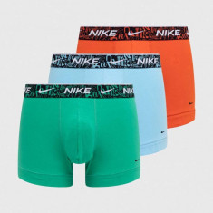 Nike boxeri 3-pack barbati, culoarea portocaliu