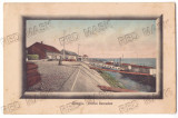 3940 - GIURGIU, Harbor, ship, RAMA, Romania - old postcard, CENSOR - used - 1916, Circulata, Printata