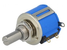 Potentiometru axial multitura 2k&Omega; 2W linear IP40