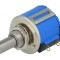 Potentiometru axial multitura 2k&Omega; 2W linear IP40