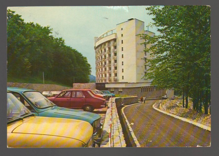 CPIB 19945 CARTE POSTALA - SOVATA. HOTEL &quot;ALUNIS&quot;, AUTOTURISM