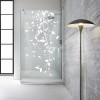 Paravan dus walk-in Aqua Roy &reg; INOX model Dance alb, sticla 8 mm clara, securizata, 140x195 cm
