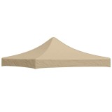 Acoperis pentru cort de petrecere, bej, 3 x 3 m, 270 g/m&sup2;