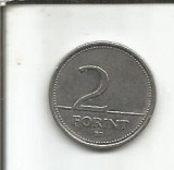 No(3) moneda- UNGARIA- 2 FORINT 1993