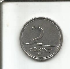 No(3) moneda- UNGARIA- 2 FORINT 1993 foto