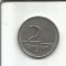 No(3) moneda- UNGARIA- 2 FORINT 1993
