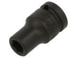 Tubulară Impact 1/4 23mm Scurtă