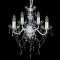 Candelabru, 5 becuri, transparent - 3