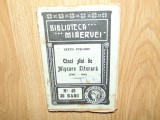 CINCI ANI DE MISCARE LITERARA 1902-1906 ANUL 1909