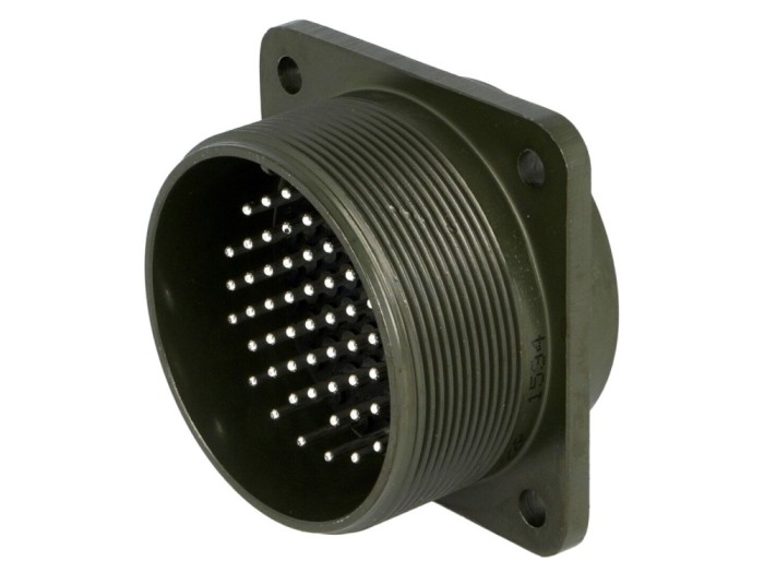 Conector circular drept 13A 500V AC