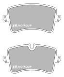 MOTAQUIP LVXL1707 set placute frana,frana disc