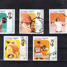 M2 TS2 11 - Timbre foarte vechi - Cuba - Jocurile Olimpice Moscova 1980