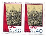 Romania (365) - Centenarul Comunei din Paris, 1971 - neobliterata, bloc de 2