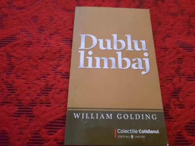 Dublu Limbaj William Golding RF16/4 foto